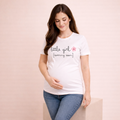 T shirt grossesse "Little girl"