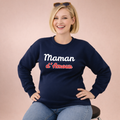 Pull grossesse "Maman d'amour"
