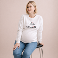 Sweat grossesse "Petite merveille"