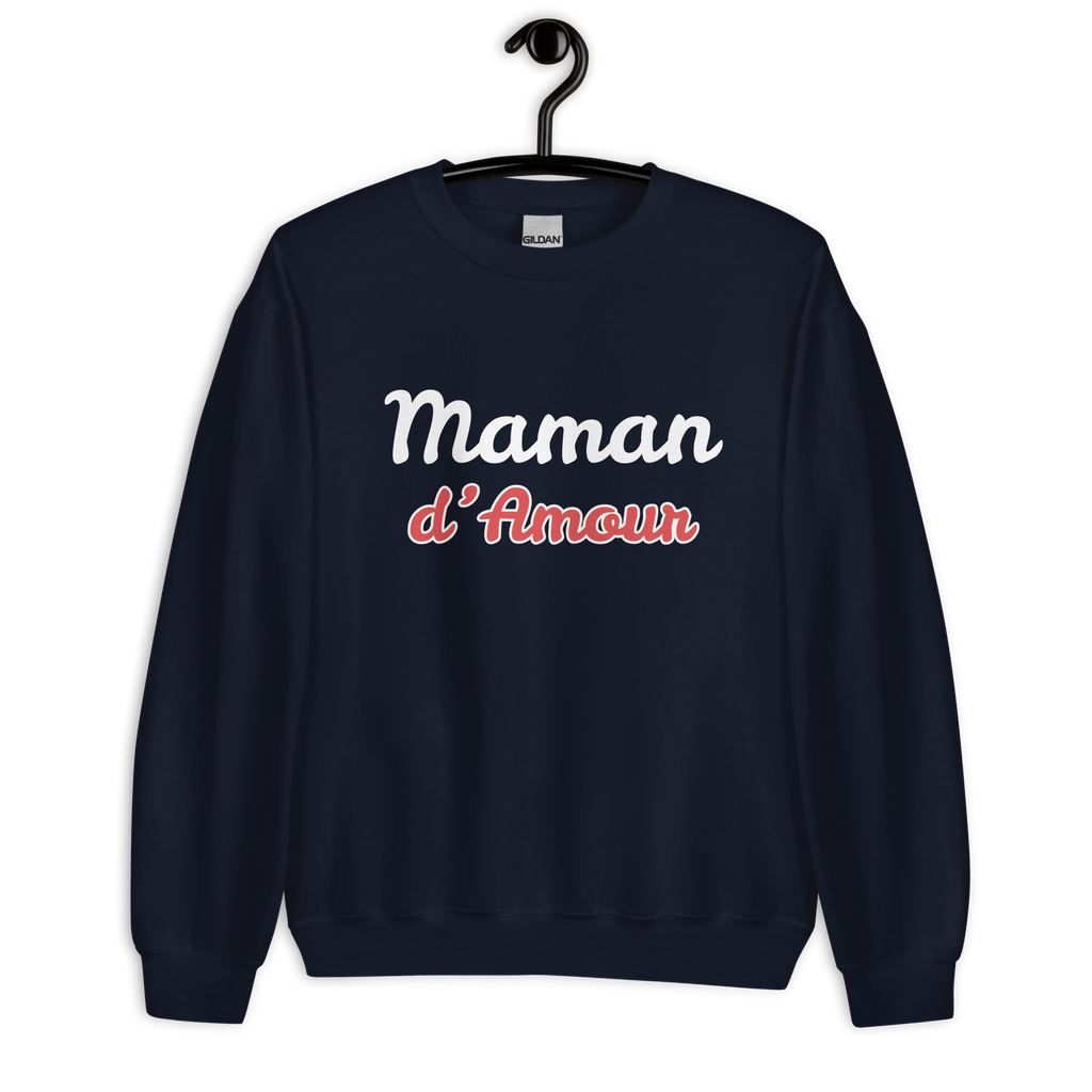 Pull grossesse "Maman d'amour"