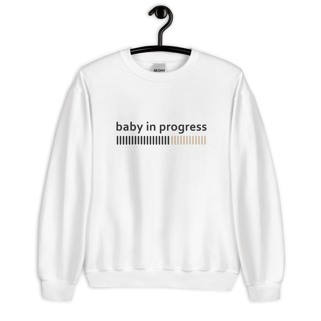Sweat grossesse "Baby in progress"