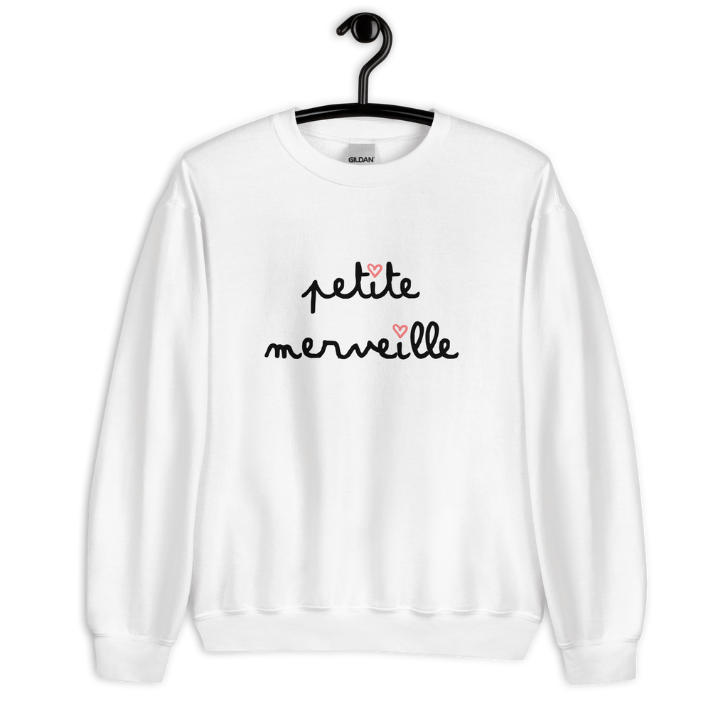 Sweat grossesse "Petite merveille"