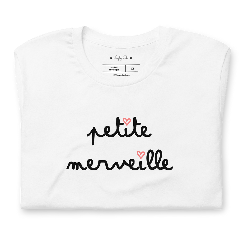 T shirt grossesse "Petite merveille"