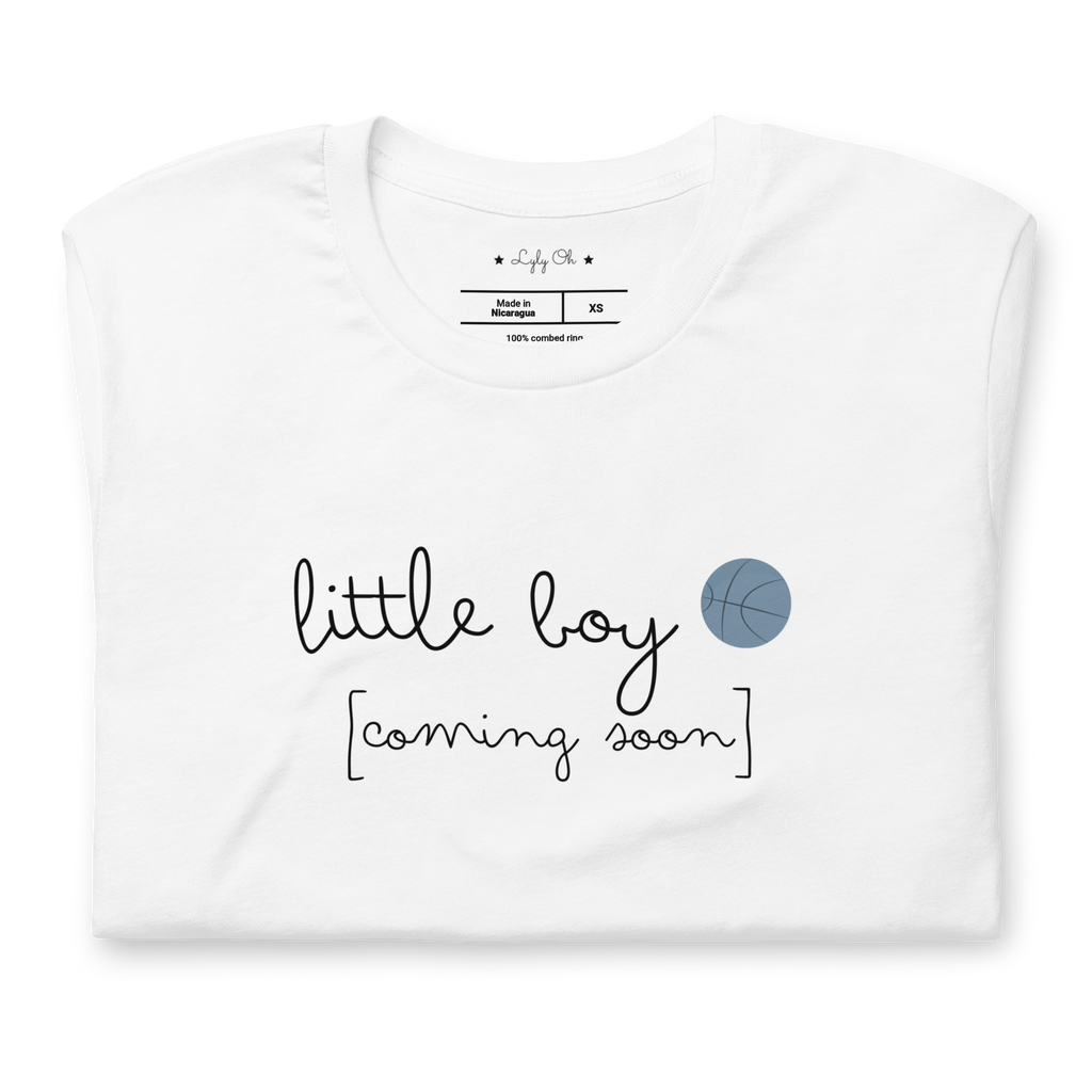 T shirt grossesse "Little boy"