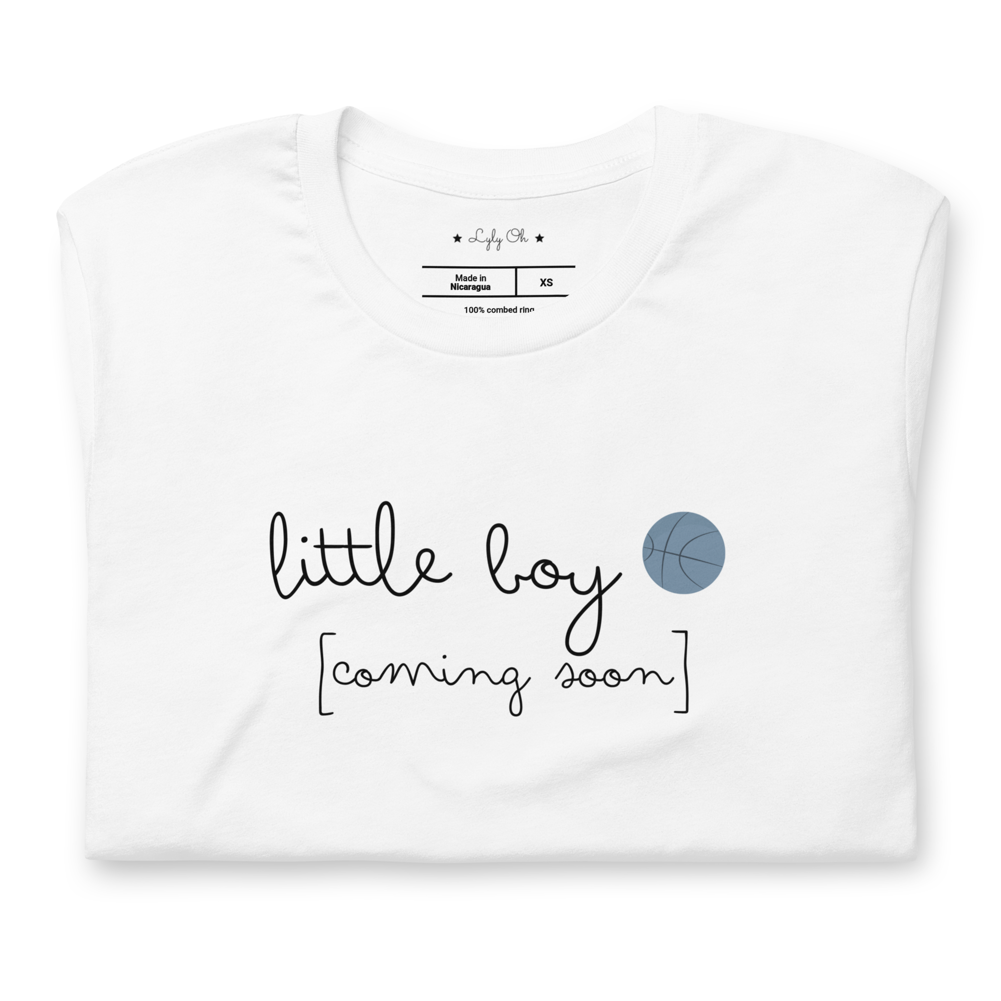 T shirt grossesse "Little boy"