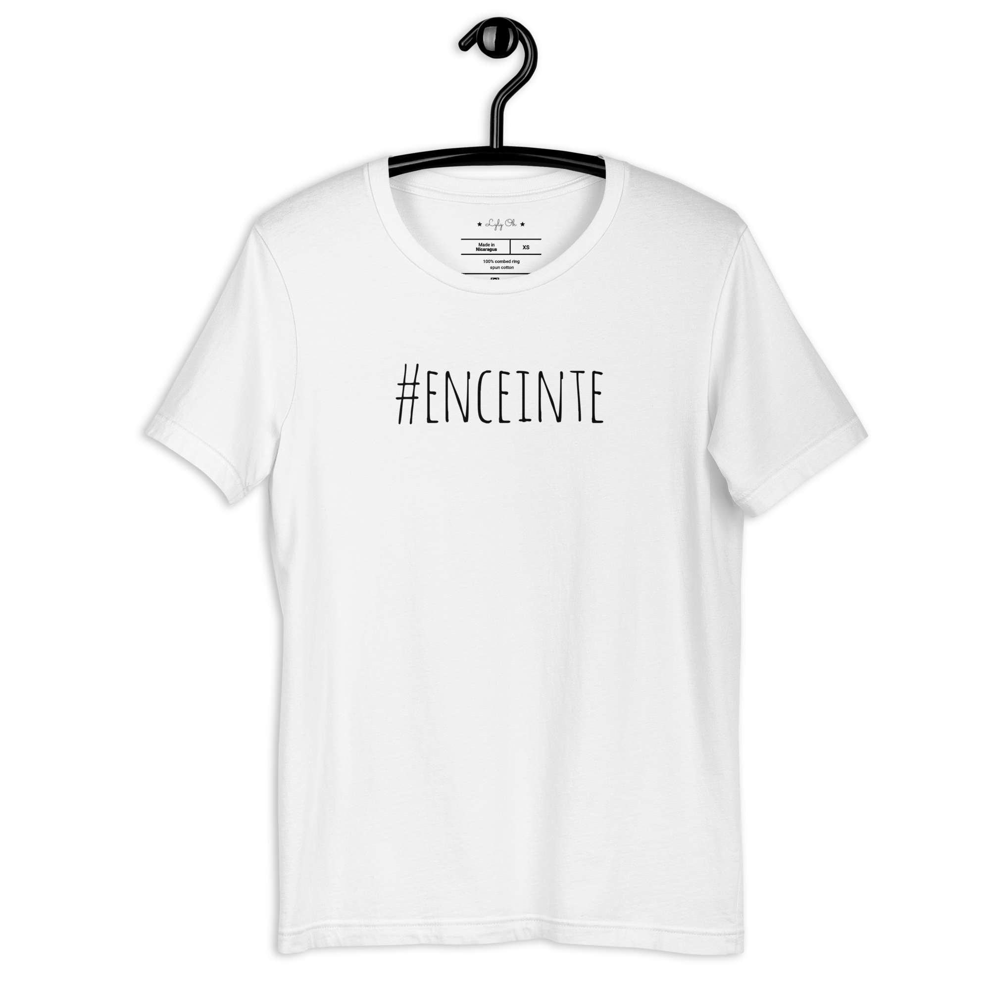 T shirt grossesse "#ENCEINTE"